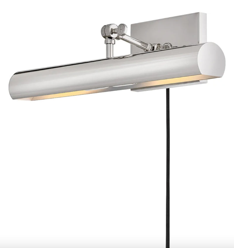 Hinkley 43012 Stokes 2-lt 20" LED Accent Light - Polished Nickel