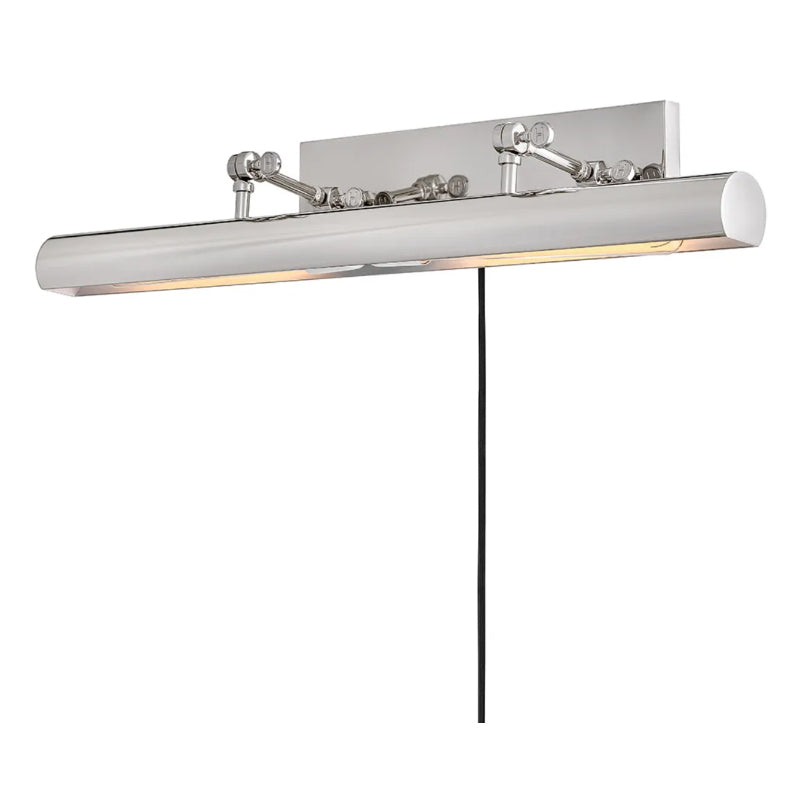 Hinkley 43013 Stokes 2-lt 30" LED Wall Light - Polished Nickel
