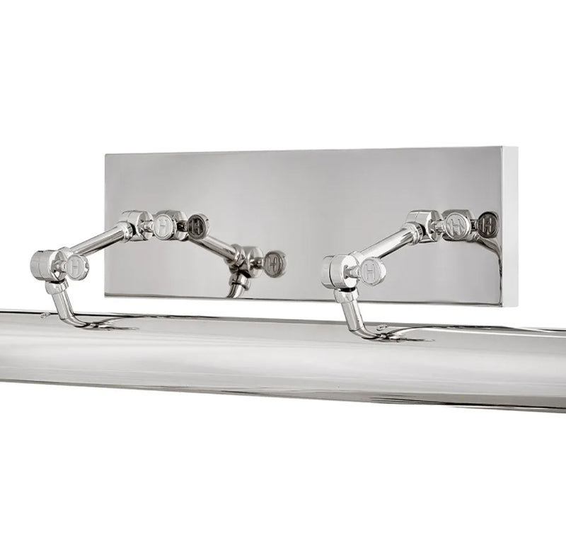 Hinkley 43013 Stokes 2-lt 30" LED Wall Light - Polished Nickel