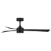 Hinkley 907452 Speck 52" Indoor/Outdoor Smart Ceiling Fan with LED Light Kit - Matte Black