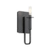 Kichler 43363 Alden 1-lt 12" Tall Wall Sconce - Black