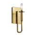 Kichler 43363 Alden 1-lt 12" Tall Wall Sconce - Natural Brass