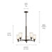Kichler 43671 Shailene 5-lt 24" Chandelier