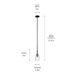 Kichler 43674 Shailene 1-lt 5" Pendant