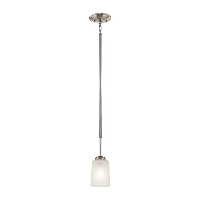 Kichler 43674 Shailene 1-lt 5" Pendant - Brushed Nickel/Satin Etched