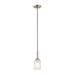 Kichler 43674 Shailene 1-lt 5" Pendant - Brushed Nickel/Satin Etched