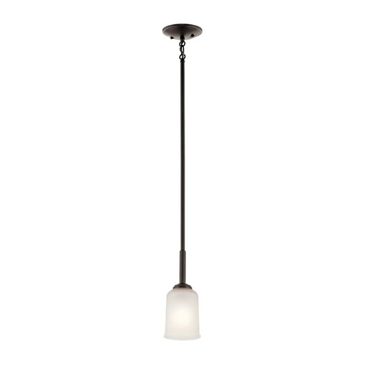 Kichler 43674 Shailene 1-lt 5" Pendant - Black/Satin Etched