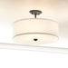 Kichler 43675 Shailene 3-lt 14" Semi-Flush Mount