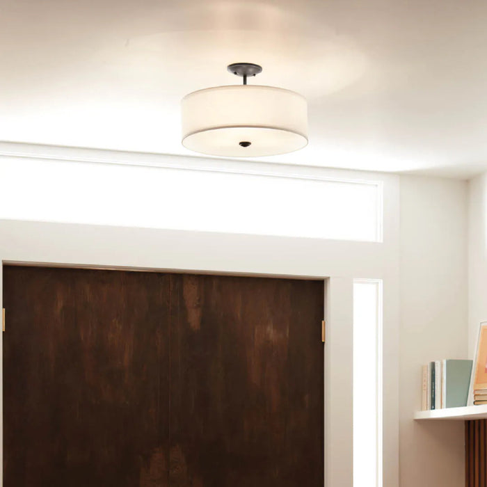 Kichler 43675 Shailene 3-lt 14" Semi-Flush Mount