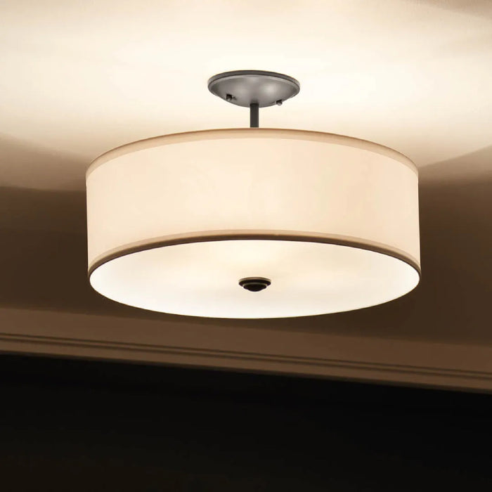 Kichler 43675 Shailene 3-lt 14" Semi-Flush Mount