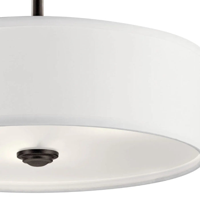 Kichler 43675 Shailene 3-lt 14" Semi-Flush Mount