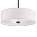 Kichler 43675 Shailene 3-lt 14" Semi-Flush Mount