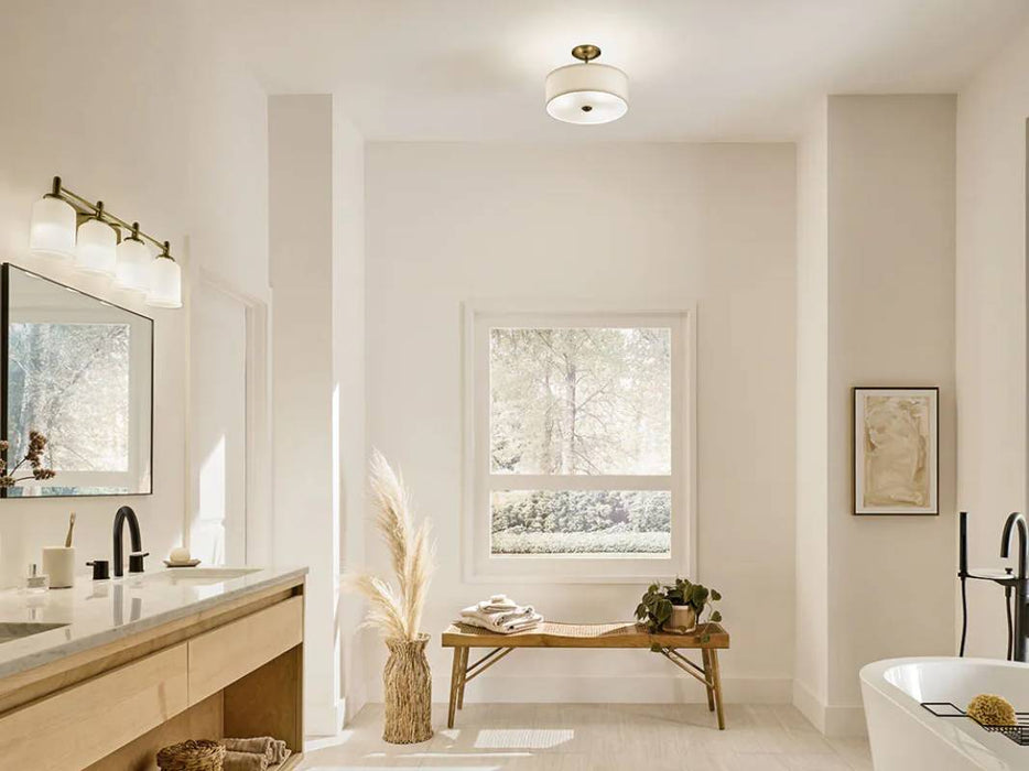Kichler 43692 Shailene 3-lt 18" Semi Flush