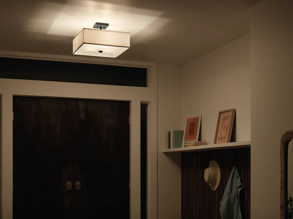 Kichler 43693 Shailene 3-lt 18" Semi-Flush Mount