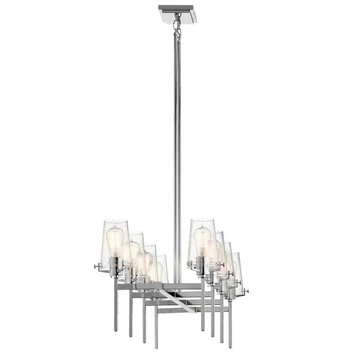 Kichler 43696 Alton 8-lt 46" Linear Chandelier-Chrome