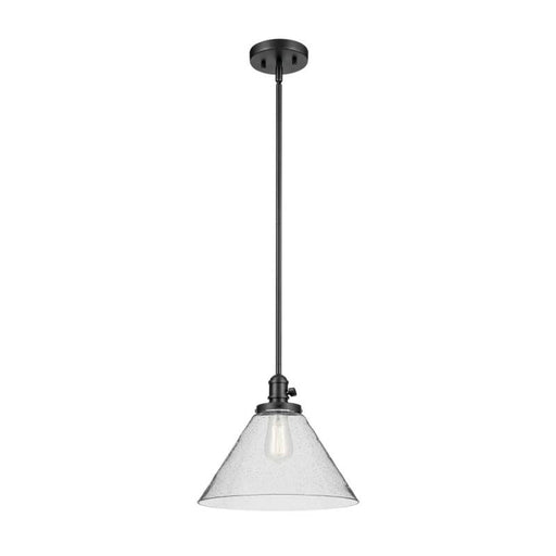 Kichler 43905 Avery 1-lt 14" Pendant-Black
