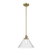 Kichler 43905 Avery 1-lt 14" Pendant-Natural Brass