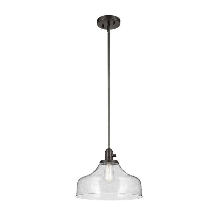 Kichler 43906 Avery 1-lt 15" Pendant-Olde Bronze