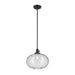 Kichler 43911 Avery 1-lt 15" Pendant-Black