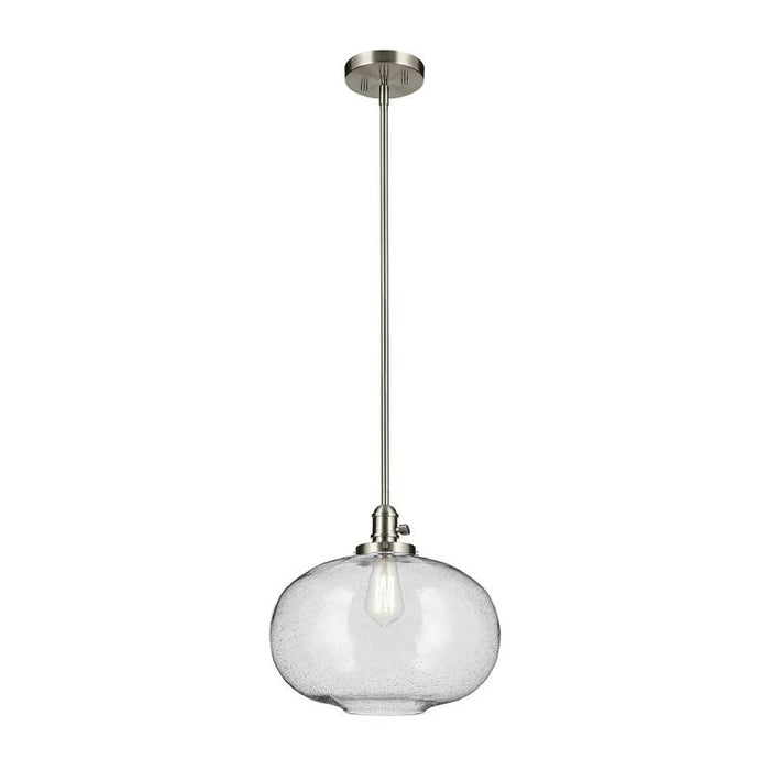 Kichler 43911 Avery 1-lt 15" Pendant-Brushed Nickel