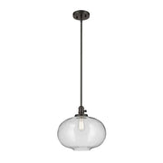 Kichler 43911 Avery 1-lt 15" Pendant-Olde Bronze