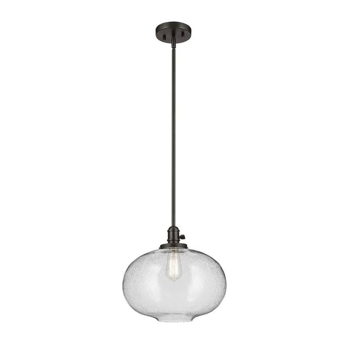 Kichler 43911 Avery 1-lt 15" Pendant-Olde Bronze