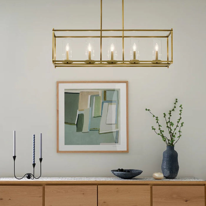 Kichler 43995 Crosby 5-lt 42" Linear Chandelier