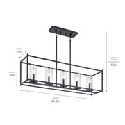 Kichler 43995 Crosby 5-lt 42" Linear Chandelier