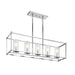 Kichler 43995 Crosby 5-lt 42" Linear Chandelier-Chrome