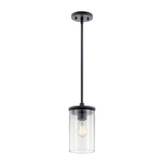 Kichler 43996 Crosby 1-lt 6" Pendant-Black