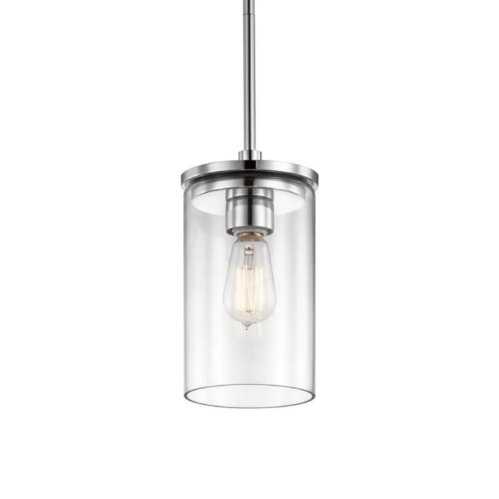 Kichler 43996 Crosby 1-lt 6" Pendant-Chrome