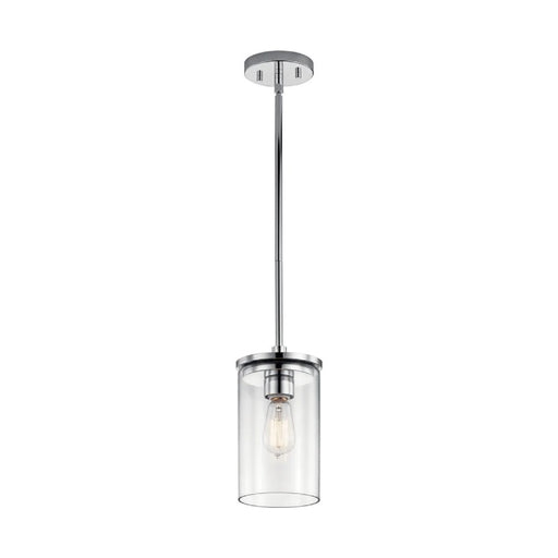 Kichler 43996 Crosby 1-lt 6" Pendant-Chrome