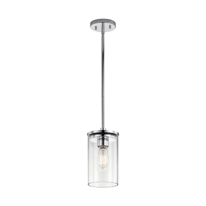 Kichler 43996 Crosby 1-lt 6" Pendant-Chrome