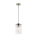 Kichler 43996 Crosby 1-lt 6" Pendant-Brushed Nickel