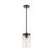 Kichler 43996 Crosby 1-lt 6" Pendant-Olde Bronze