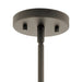 Kichler 43996 Crosby 1-lt 6" Pendant-Olde Bronze