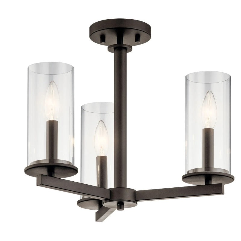 Kichler 43997 Crosby 3-lt 18" Chandelier