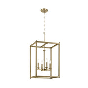 Kichler 43998 Crosby 4-lt 16" Pendant-Natural Brass