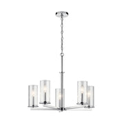Kichler 43999 Crosby 5-lt 26" Chandelier-Chrome