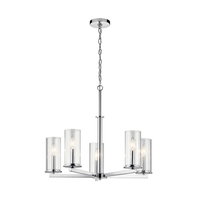 Kichler 43999 Crosby 5-lt 26" Chandelier-Chrome