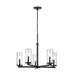 Kichler 43999 Crosby 5-lt 26" Chandelier-Black