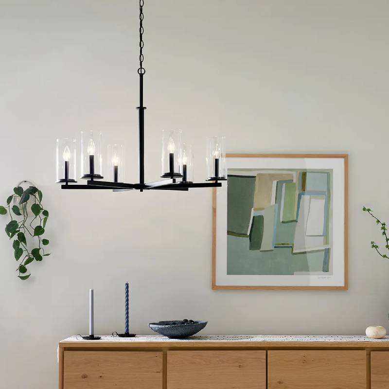 Kichler 44013 Crosby 6-lt 32" Chandelier