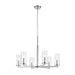 Kichler 44013 Crosby 6-lt 32" Chandelier-Chrome