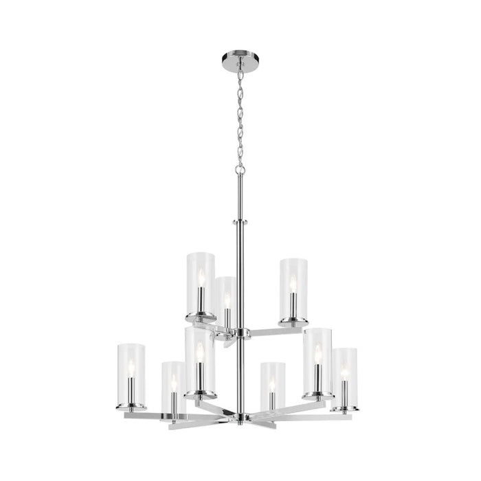 Kichler 44014 Crosby 9-lt 32" Chandelier-Chrome