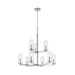 Kichler 44014 Crosby 9-lt 32" Chandelier-Chrome