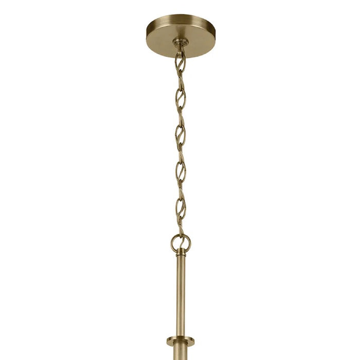 Kichler 44014 Crosby 9-lt 32" Chandelier-Natural Brass