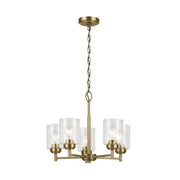 Kichler 44030 Winslow 5-lt 20" Chandelier-Natural Brass