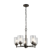 Kichler 44030 Winslow 5-lt 20" Chandelier-Olde Bronze