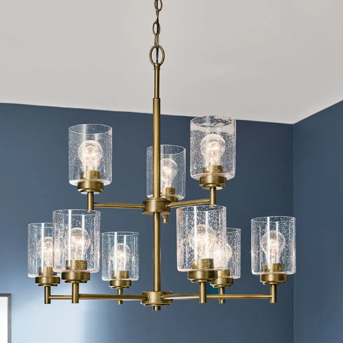 Kichler 44031 Winslow 9-lt 27" Chandelier