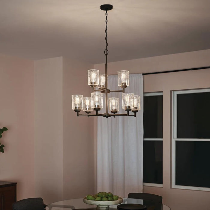 Kichler 44031 Winslow 9-lt 27" Chandelier